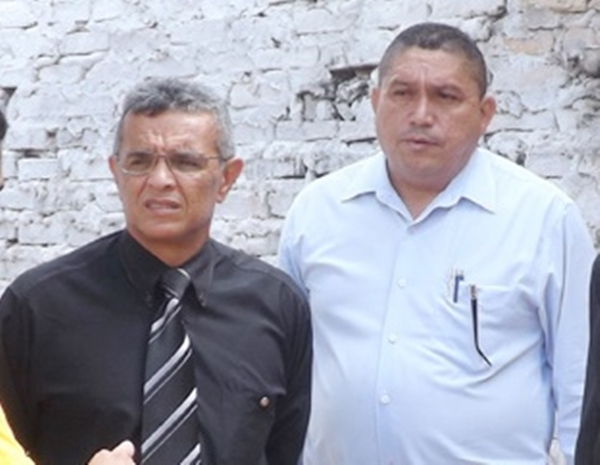 Promotor Flavio Teixeira e prefeito Josiel